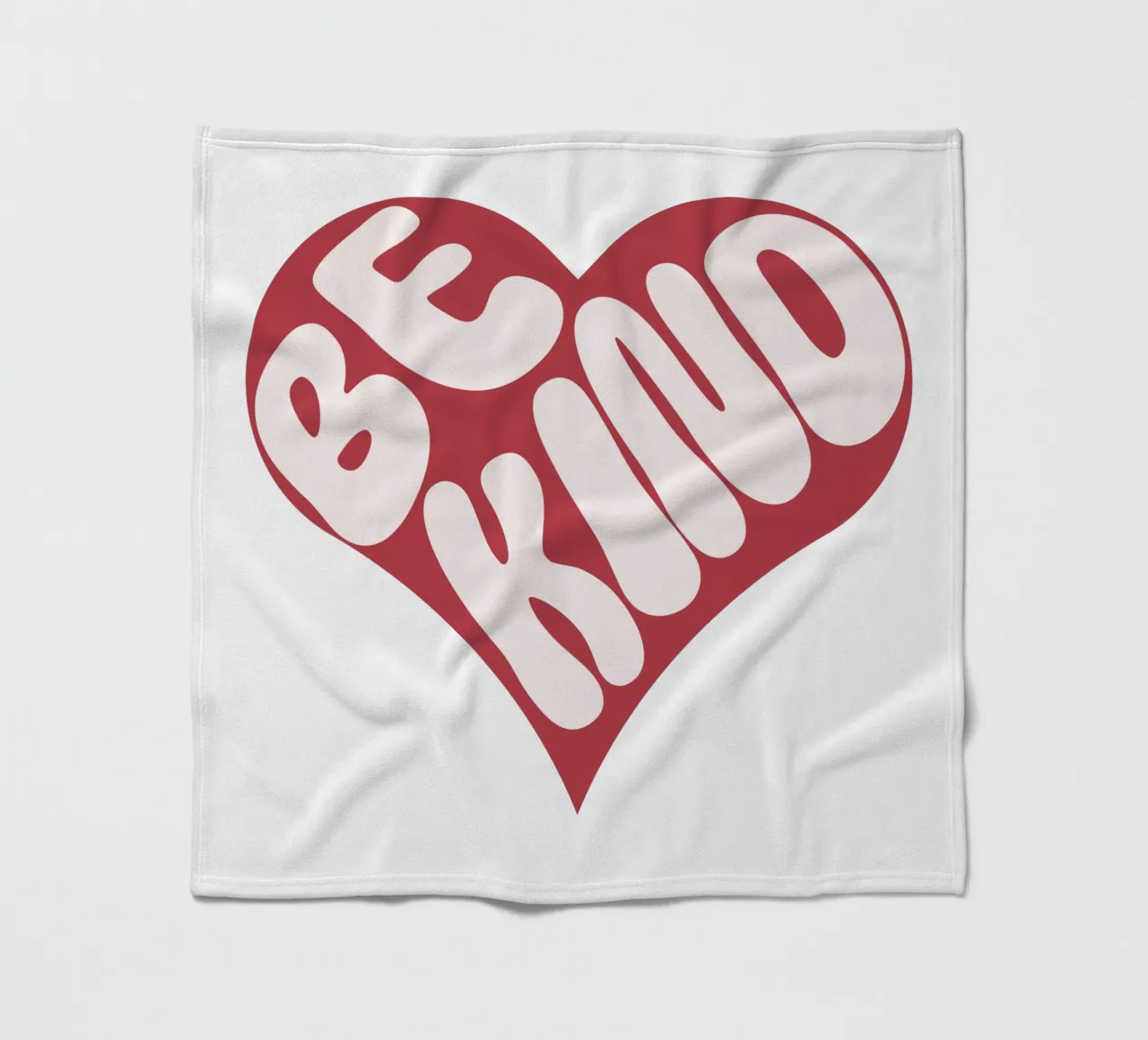 Sei freundlich Fleecedecke von DesignArt