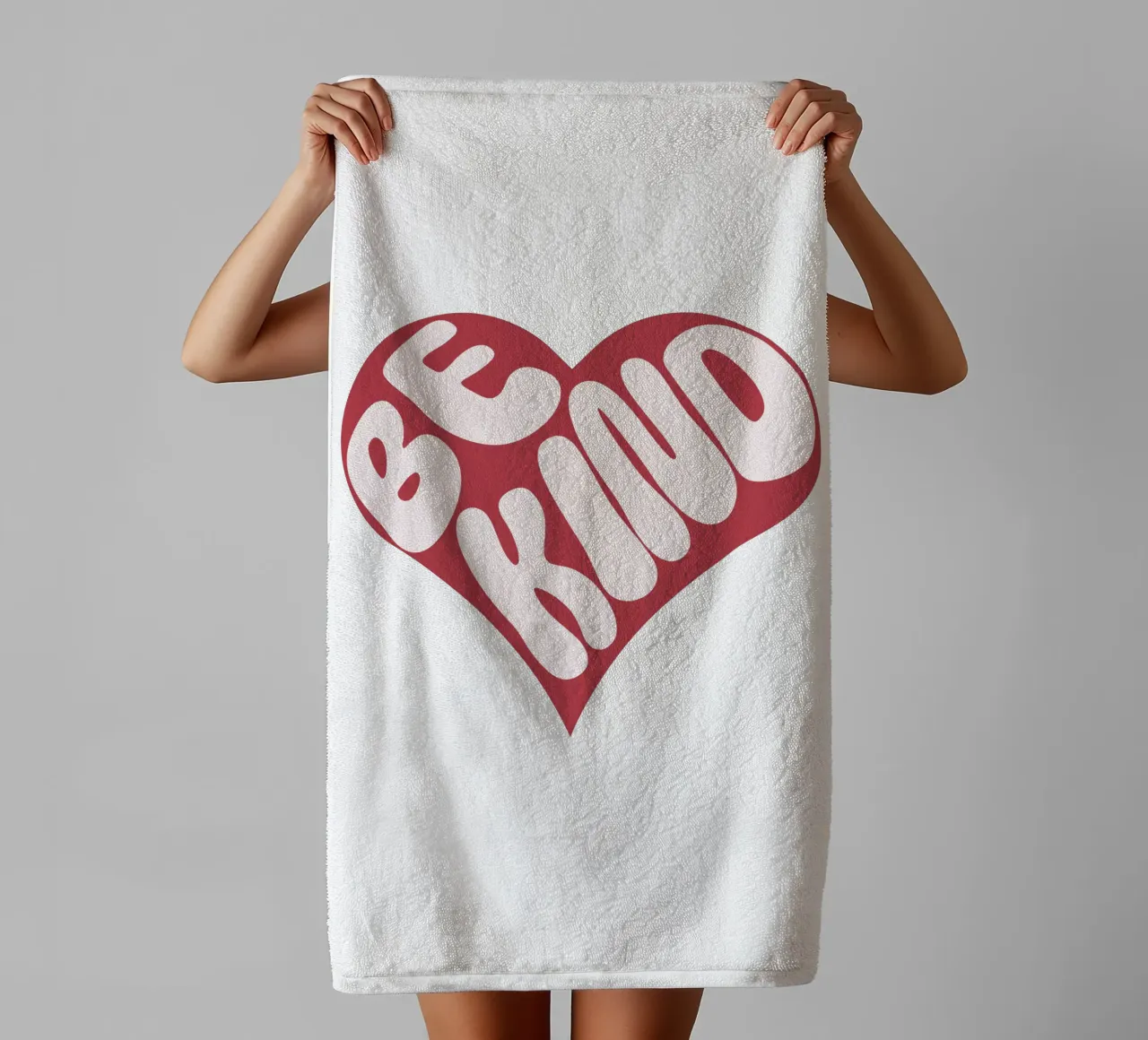 Soyez gentils serviette de bain de DesignArt