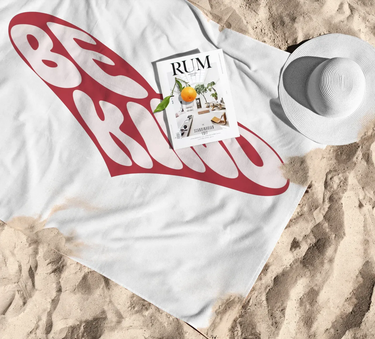 Siate gentili telo mare da DesignArt