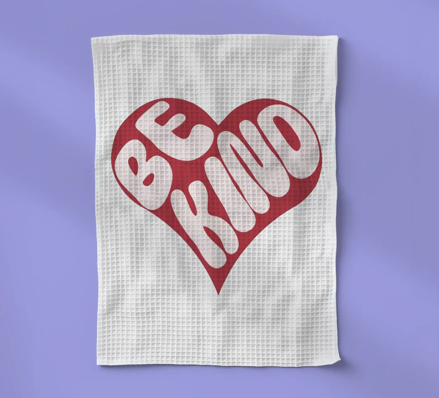 Sei freundlich Geschirrtuch von DesignArt