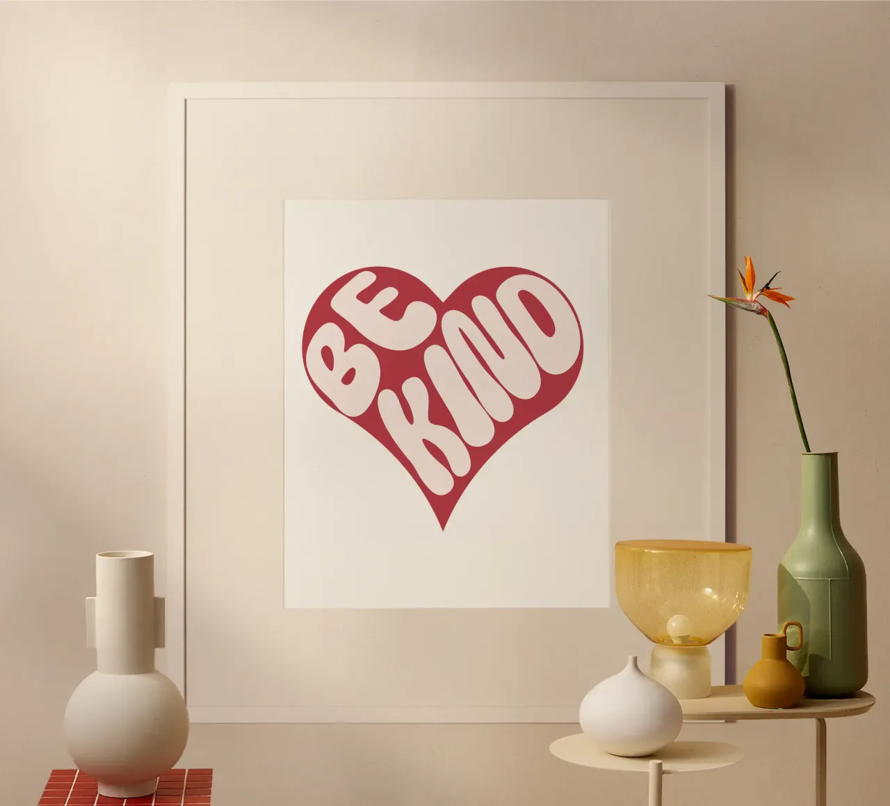 Be kind poster da DesignArt