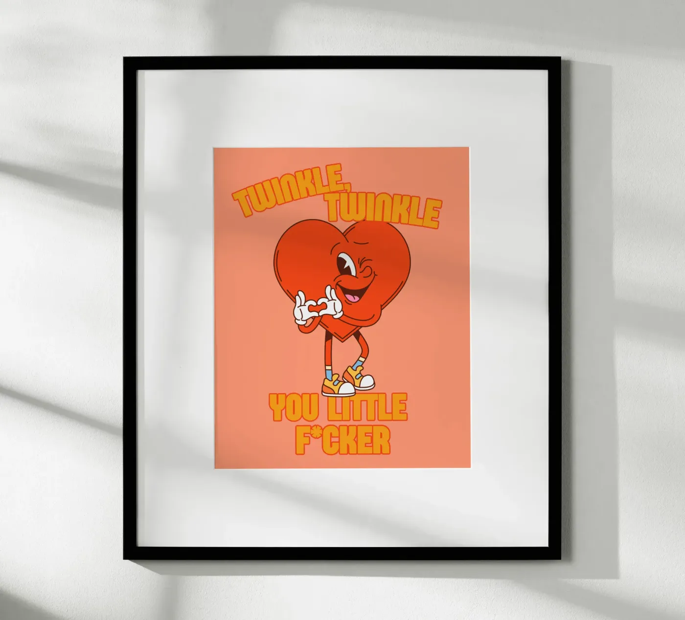 TWINKLE TWINKLE YOU LITTLE F*CKER poster da SMRT STUDIO