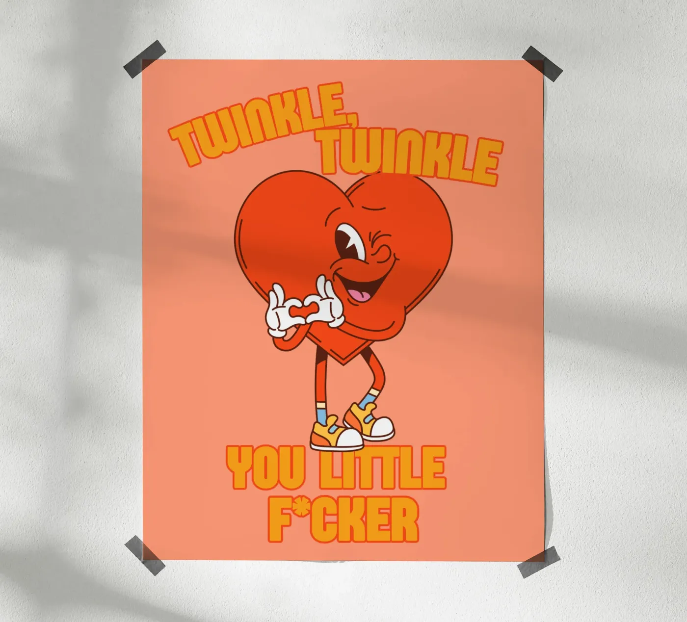 TWINKLE TWINKLE YOU LITTLE F*CKER poster da SMRT STUDIO