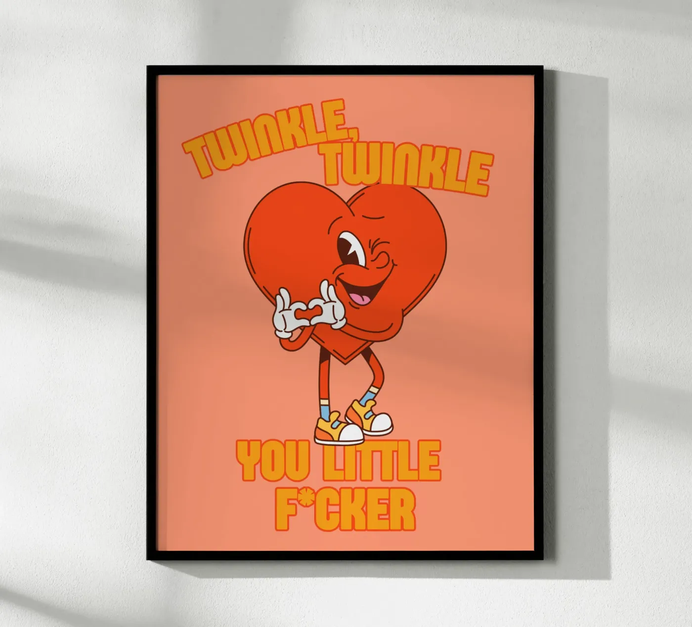 TWINKLE TWINKLE YOU LITTLE F*CKER poster da SMRT STUDIO