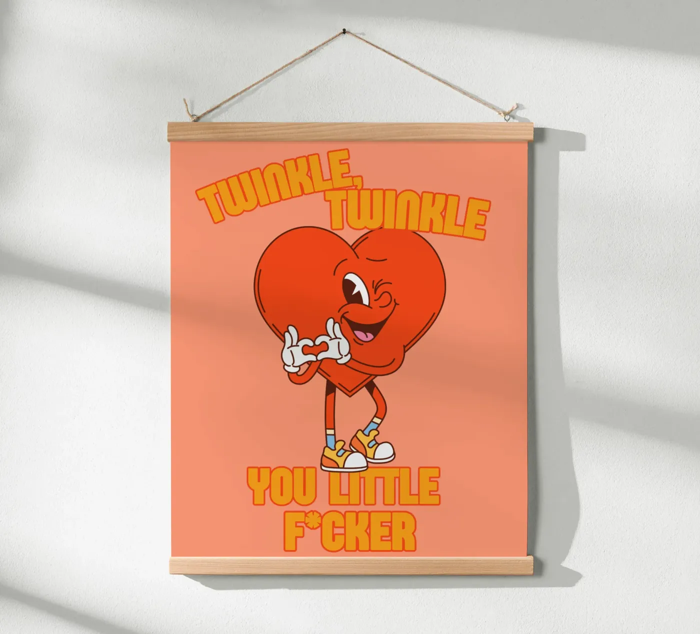 TWINKLE TWINKLE YOU LITTLE F*CKER poster da SMRT STUDIO
