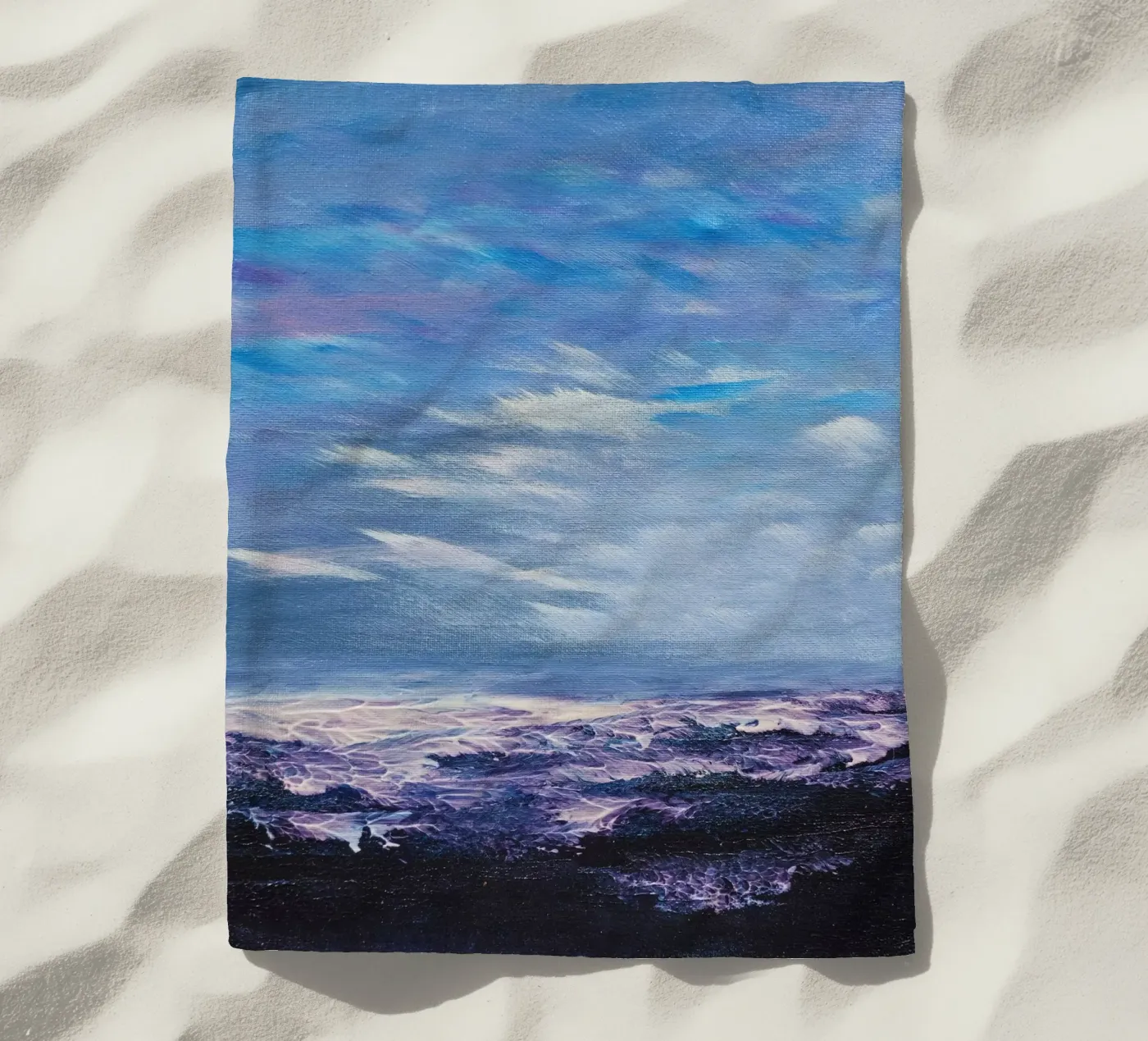 Purple Waves telo mare da Bianca Dakli