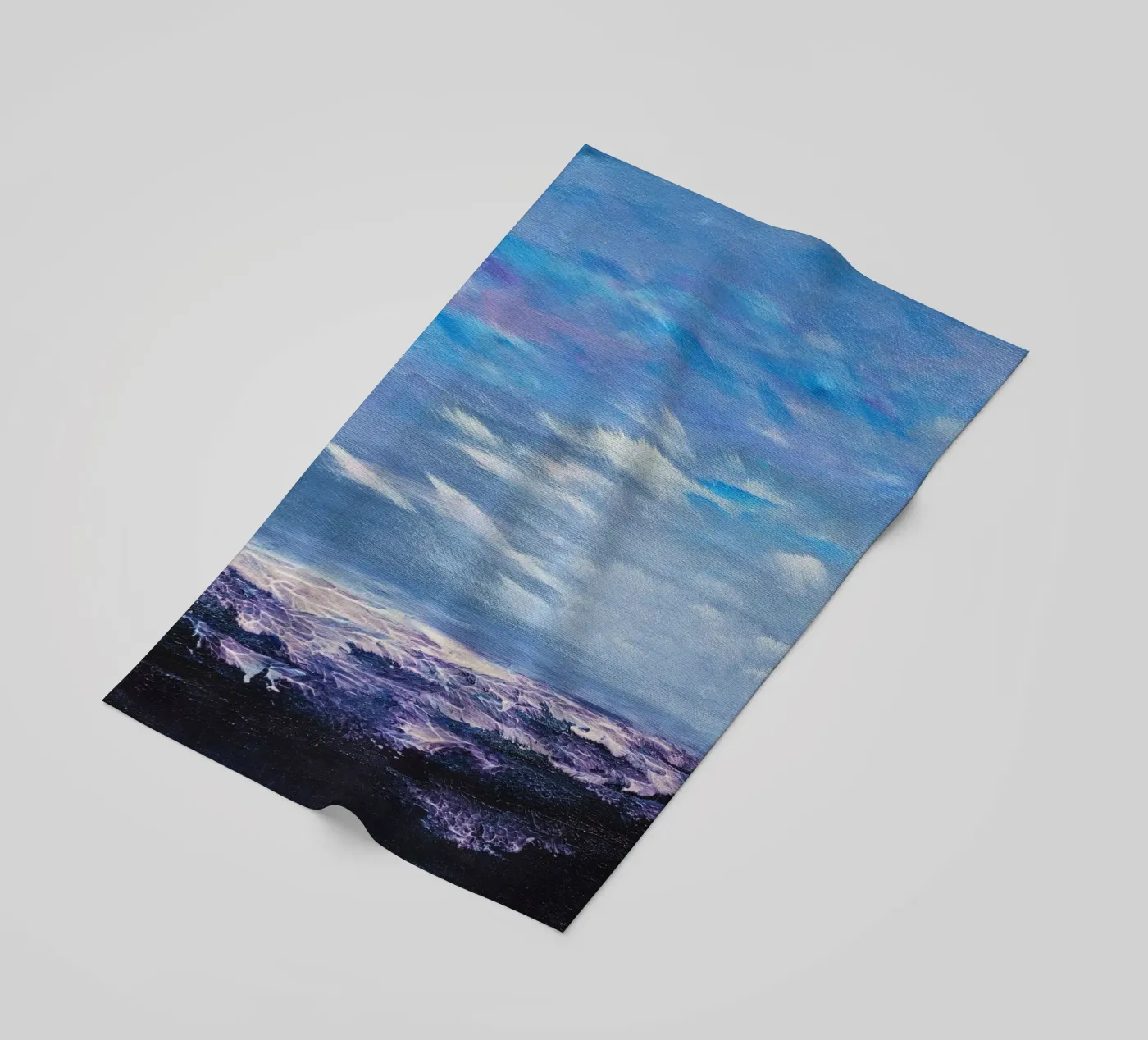 Onde viola telo mare da Bianca Dakli