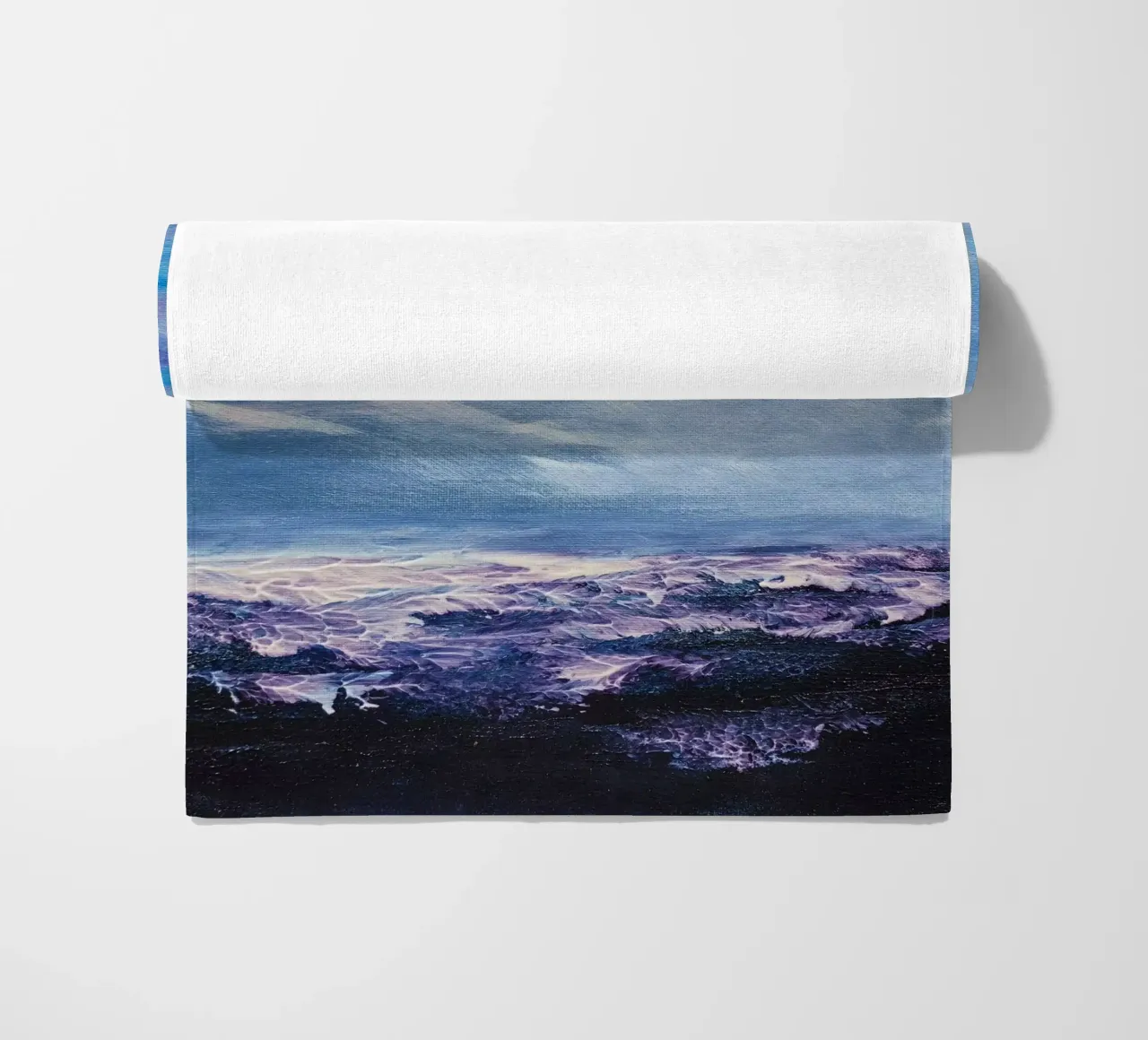 Onde viola telo mare da Bianca Dakli