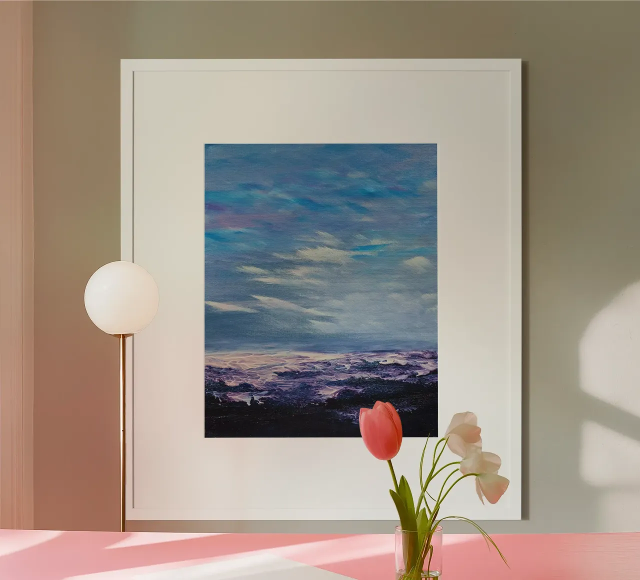 Onde viola poster da Bianca Dakli