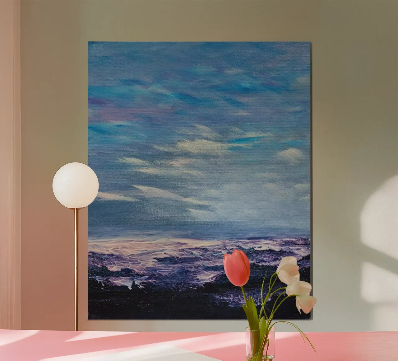 Onde viola poster da Bianca Dakli