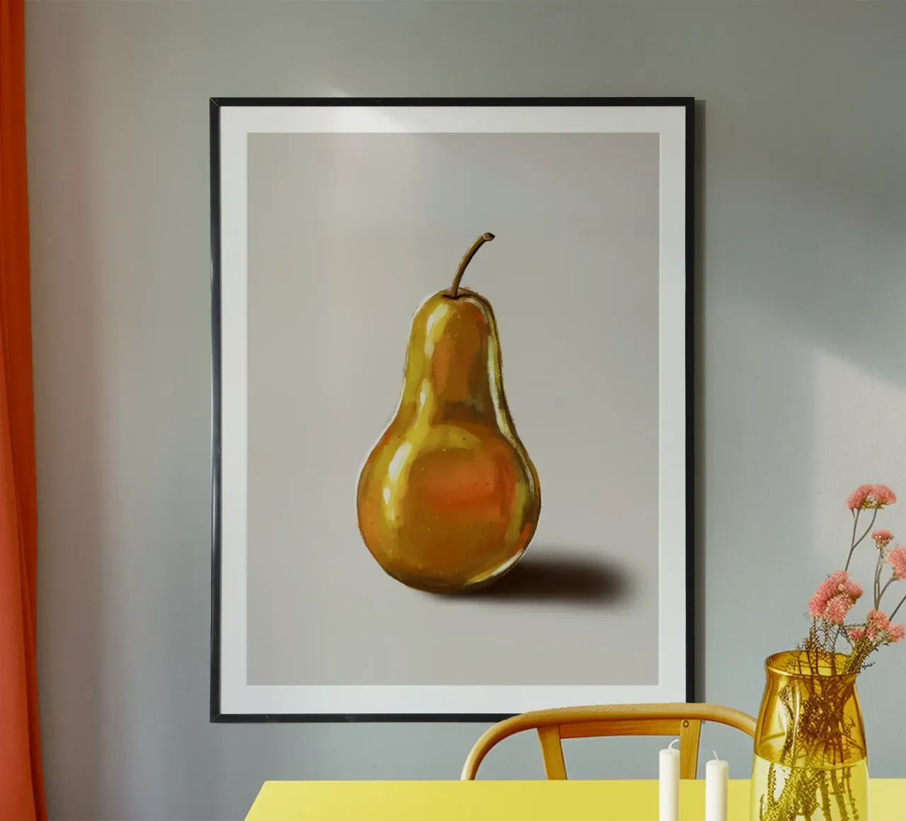 Pear poster da sketch_visual_studio
