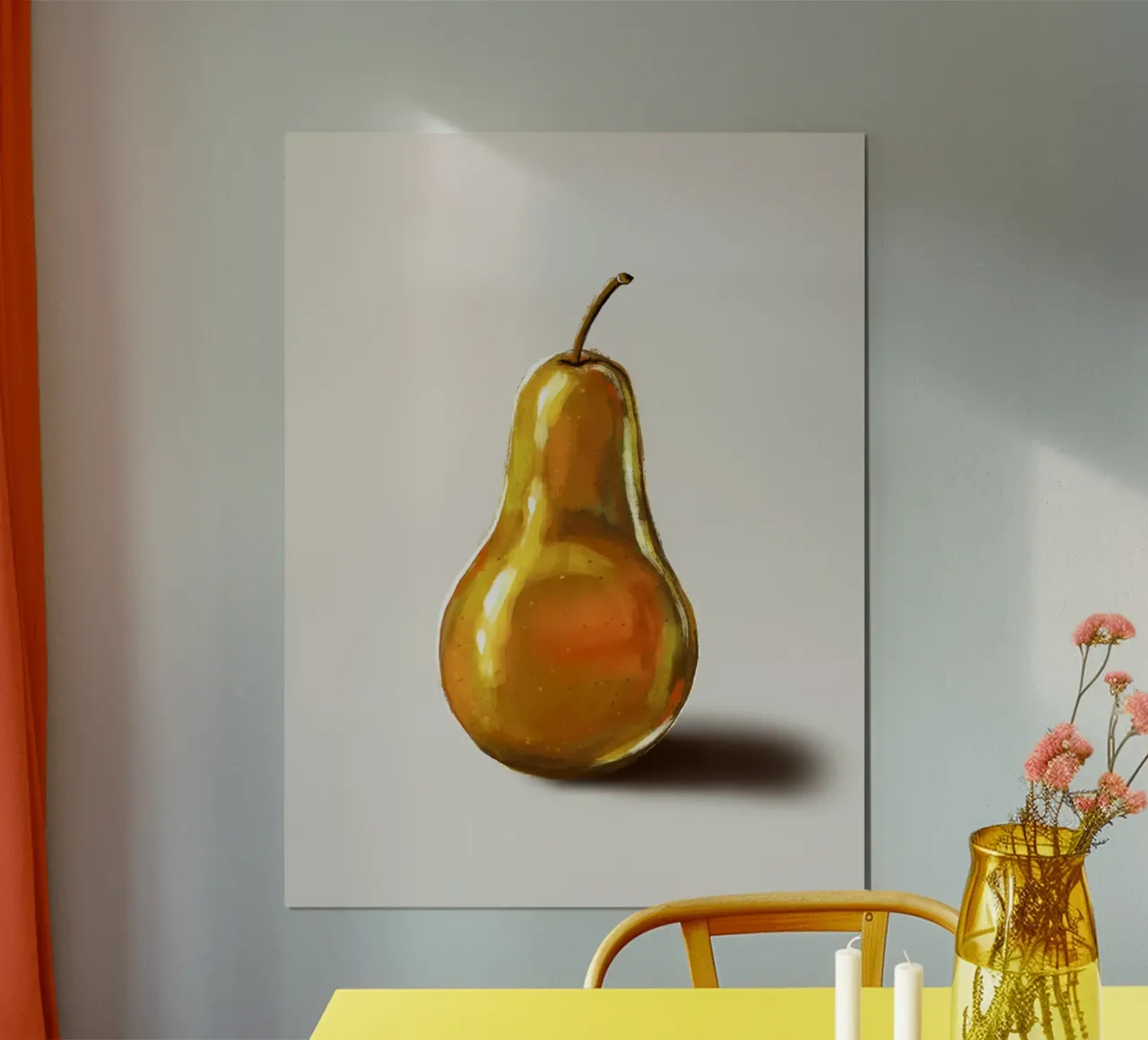 Pear poster da sketch_visual_studio