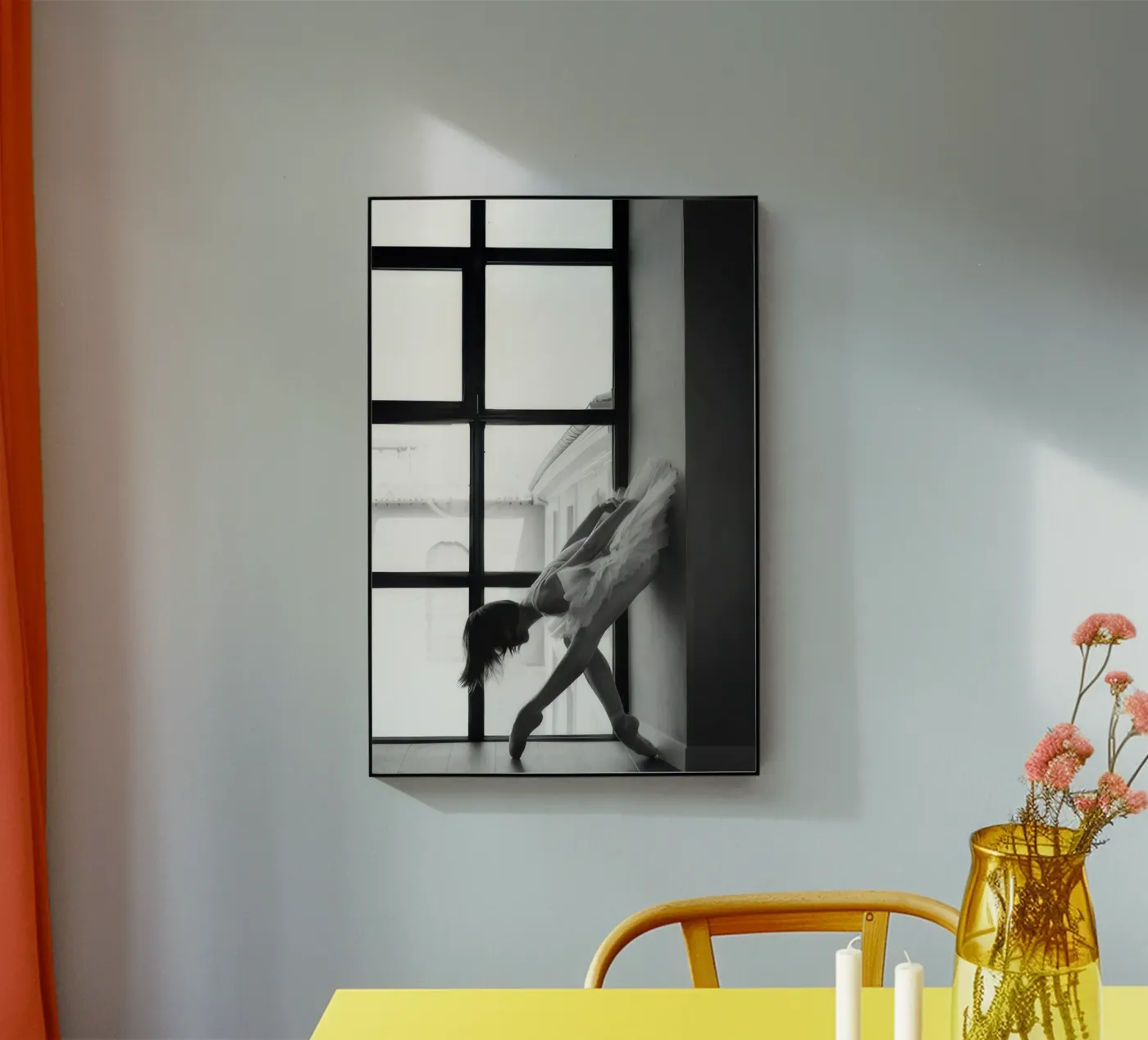 Ballerina acrylic glass by clssical moment