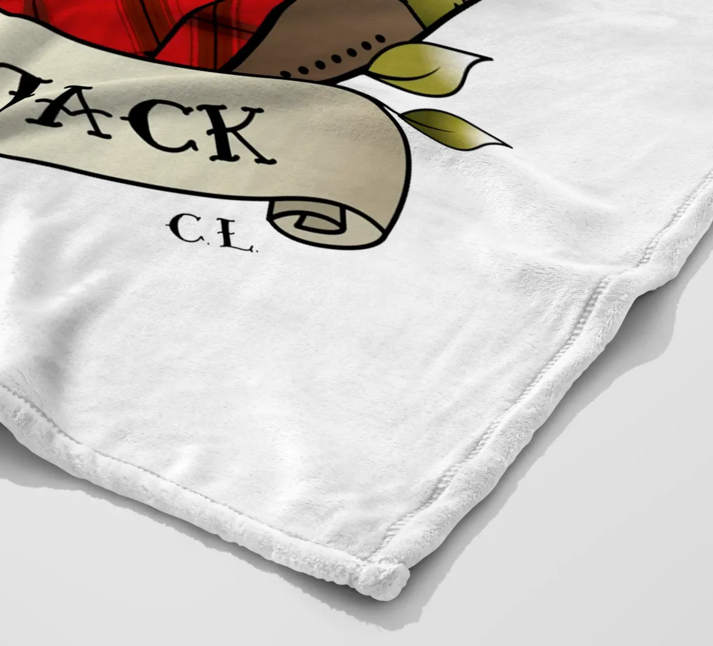 Lumberjack fleecedeken van Killer Wolf