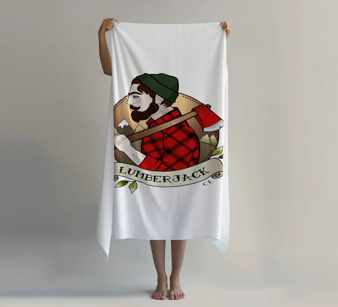 Lumberjack telo mare da Killer Wolf