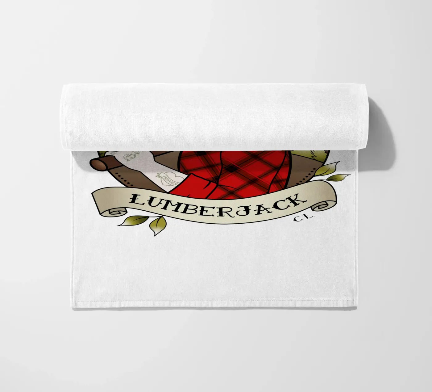 Lumberjack strandhanddoek van Killer Wolf