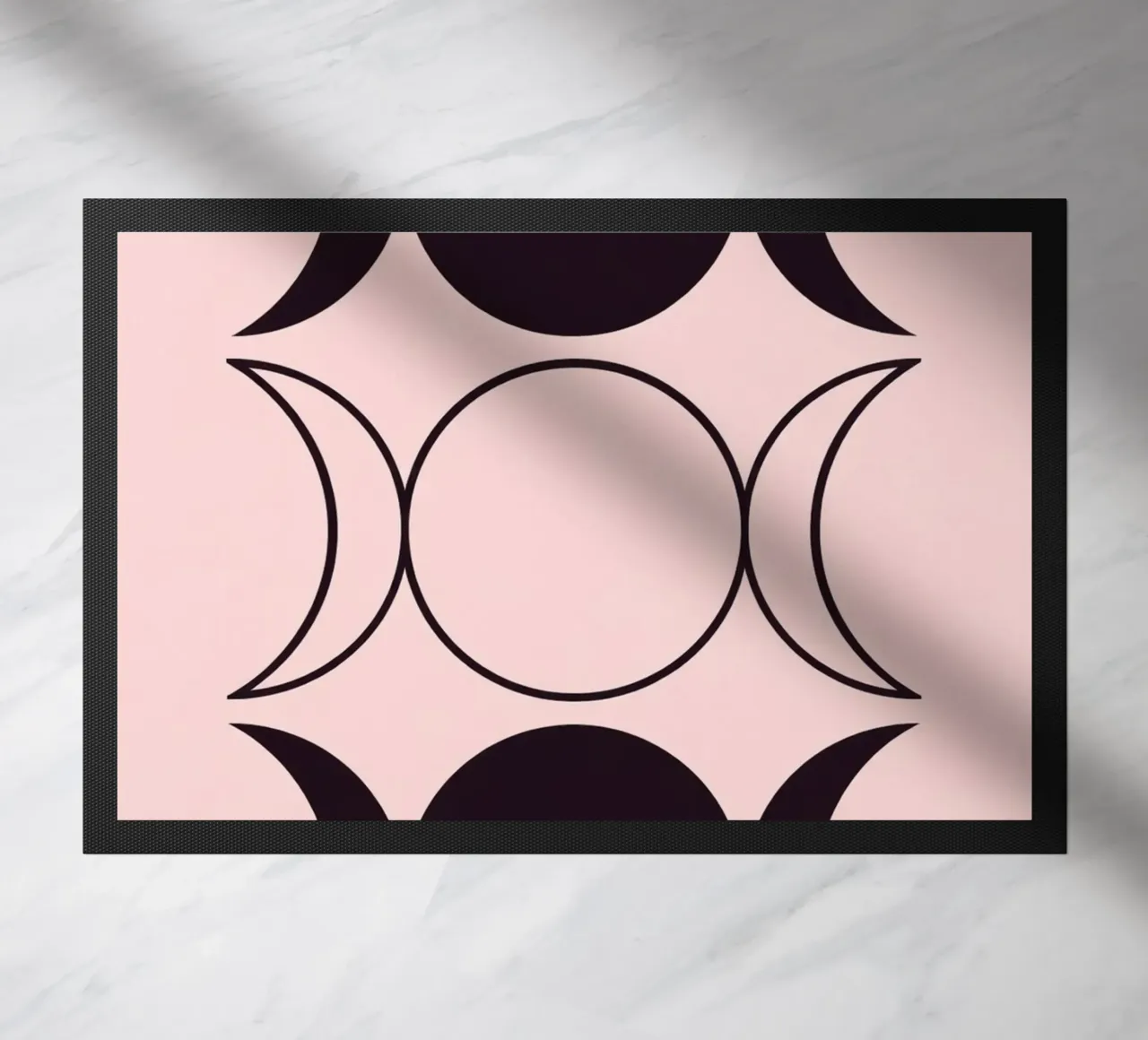 moon phase doormat by nemaro