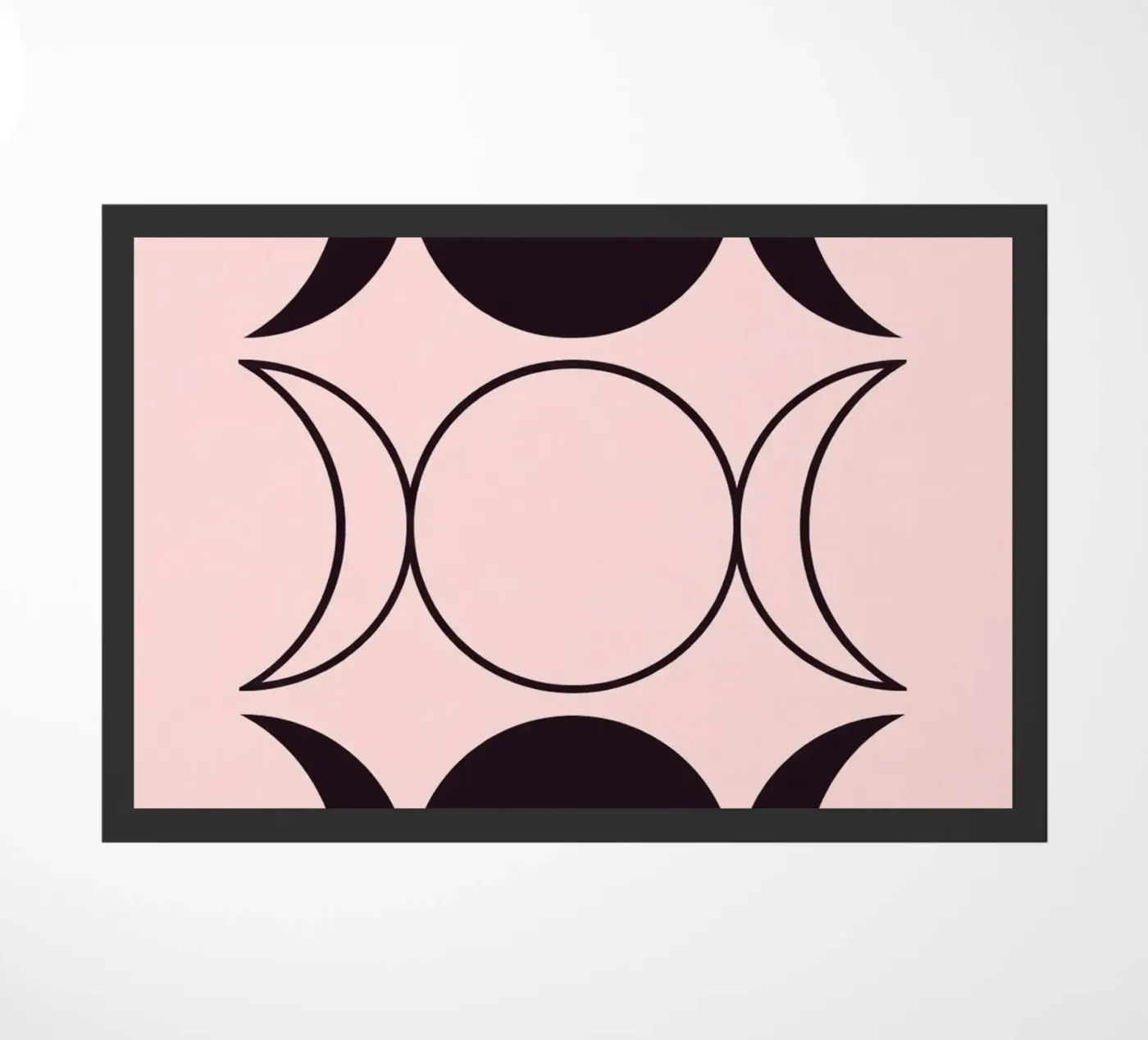 moon phase doormat by nemaro