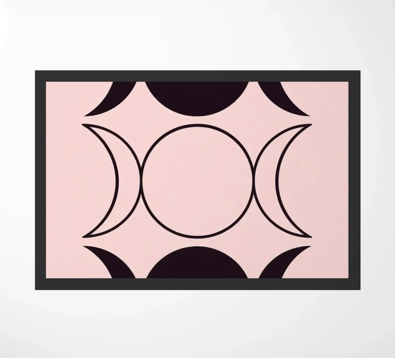 moon phase doormat by nemaro