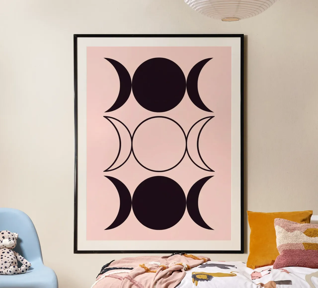 moon phase poster by nemaro