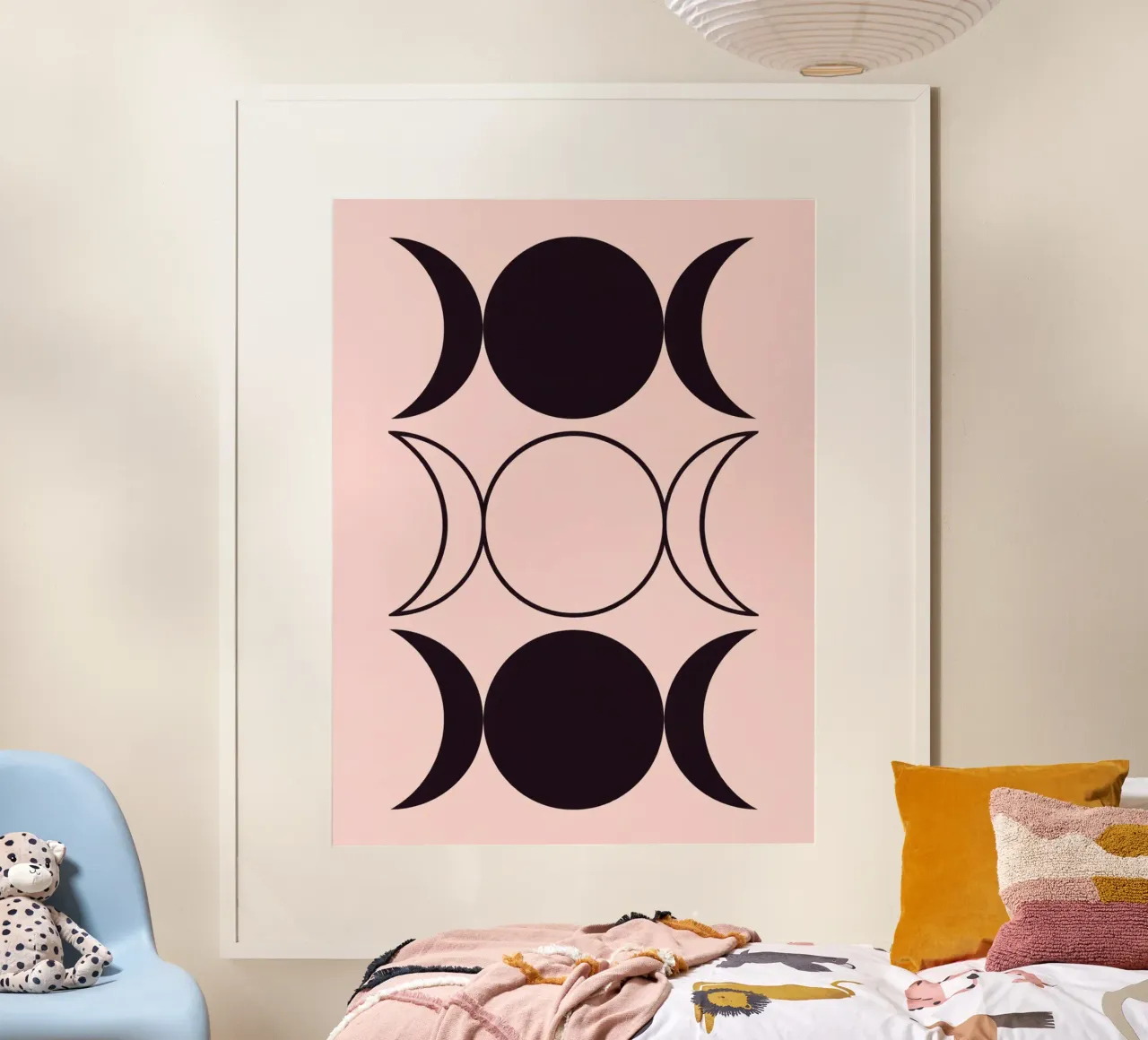 moon phase poster by nemaro