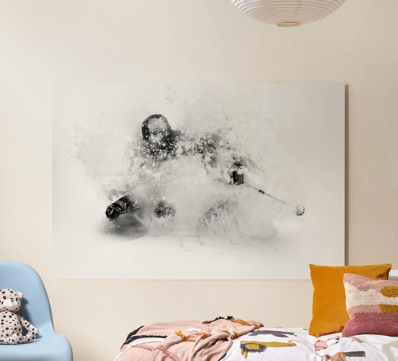 FREERIDE SKIING 118 plexiglass da clssical moment