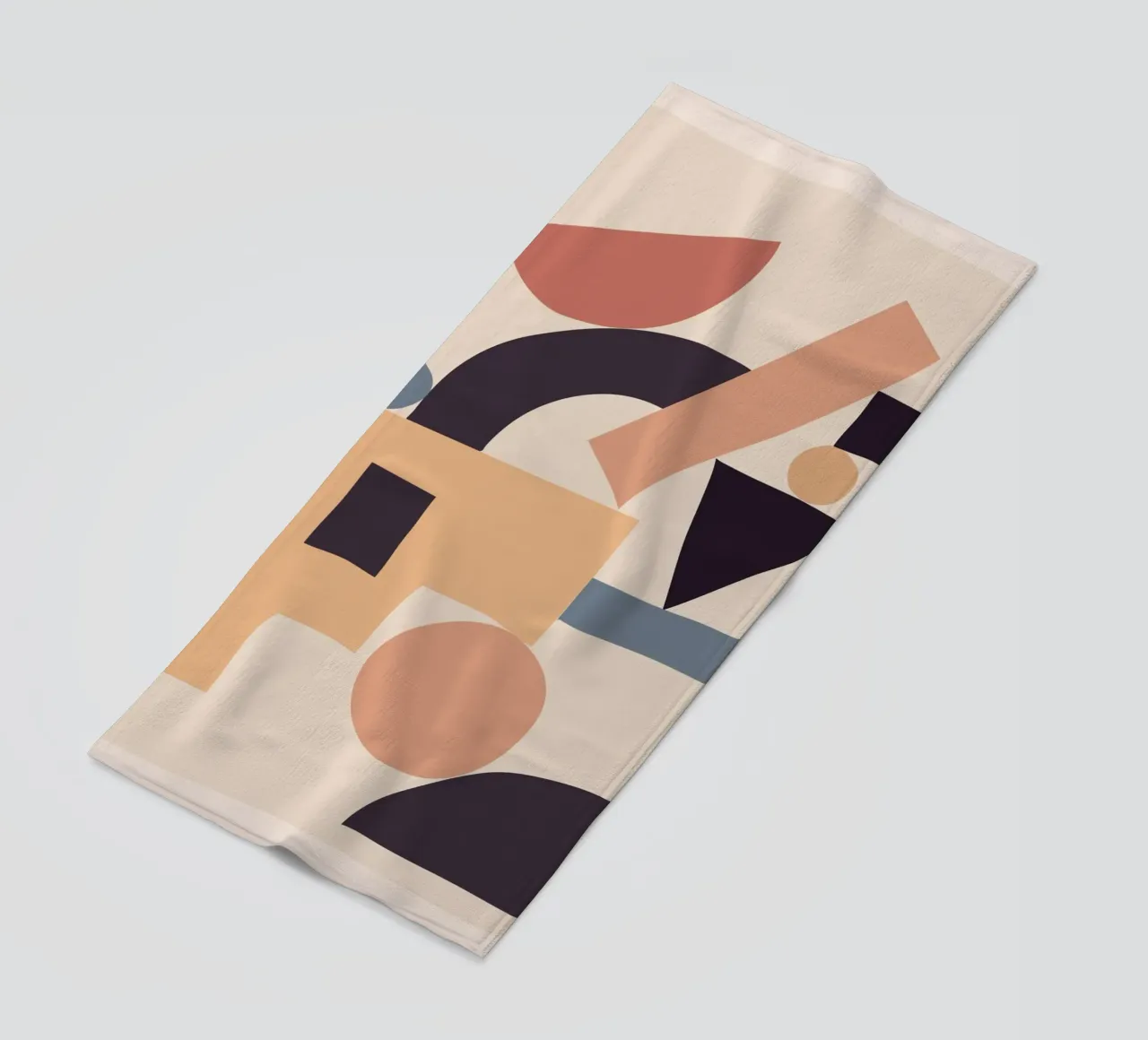 Soft Abstract Forms 01 telo mare da ThingDesign