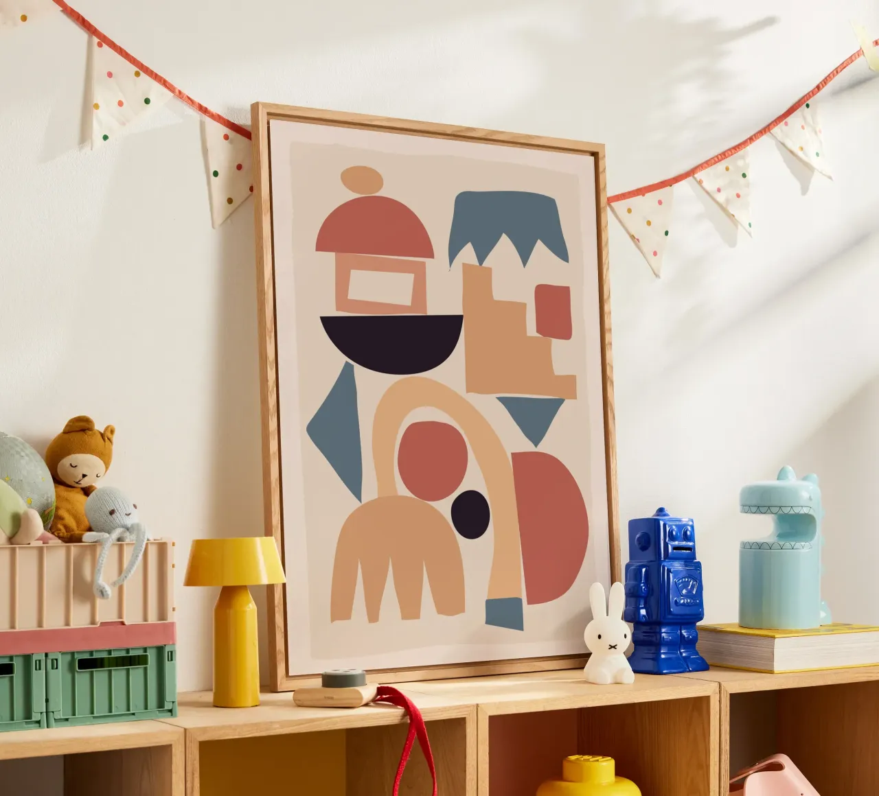 Soft Abstract Forms 02 Acryl-Glas von ThingDesign