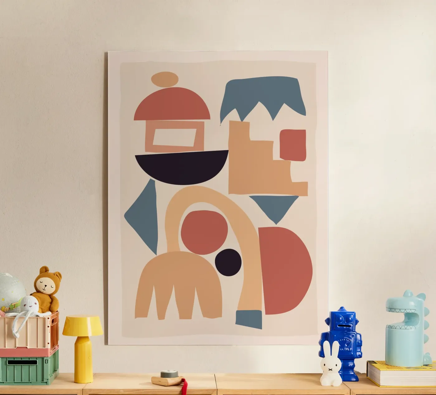 Soft Abstract Forms 02 plexiglas de ThingDesign