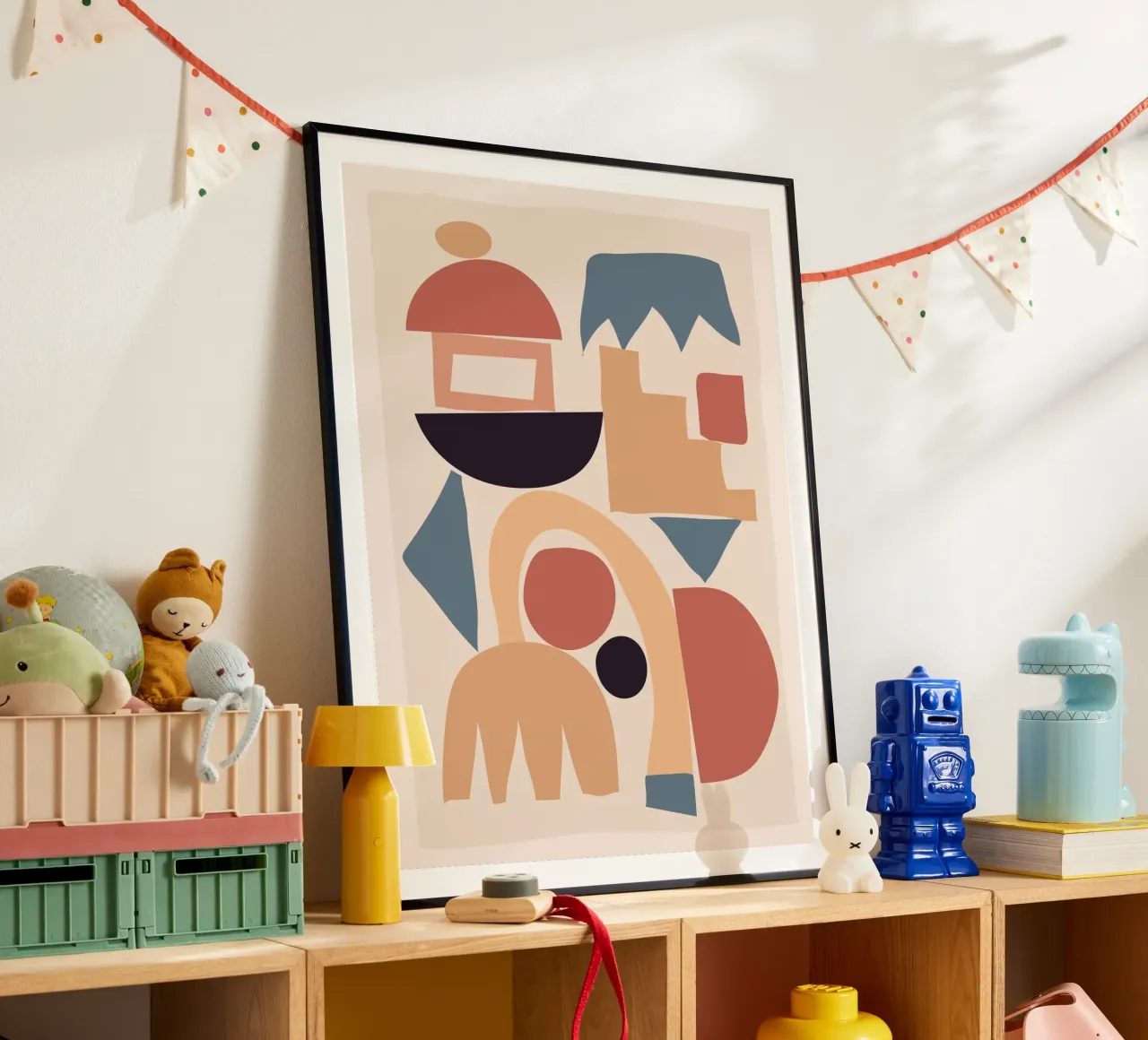 Soft Abstract Forms 02 poster by ThingDesign