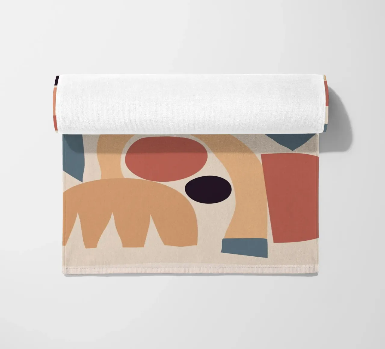 Forme astratte morbide 02 telo mare da ThingDesign