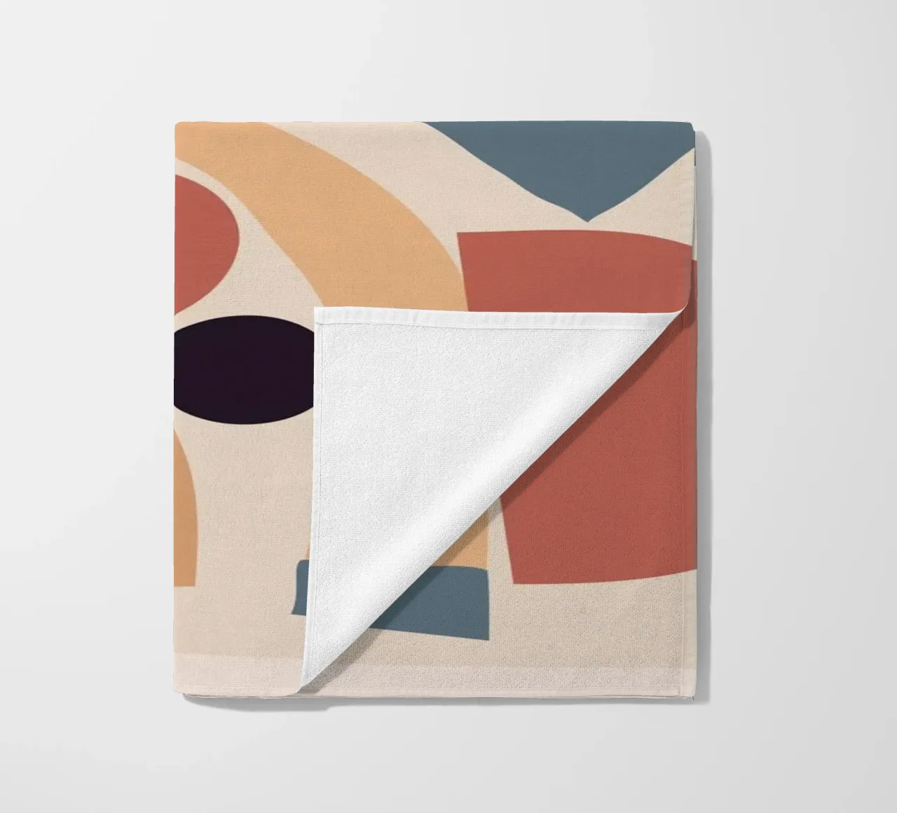 Forme astratte morbide 02 telo mare da ThingDesign