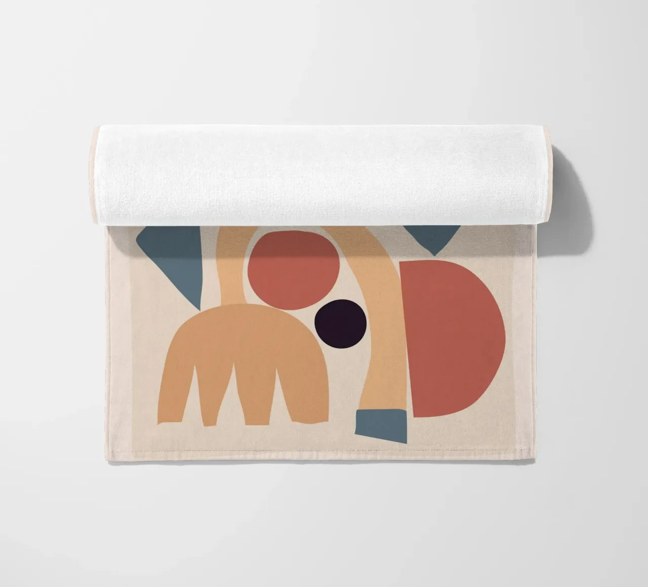 Forme astratte morbide 02 telo mare da ThingDesign