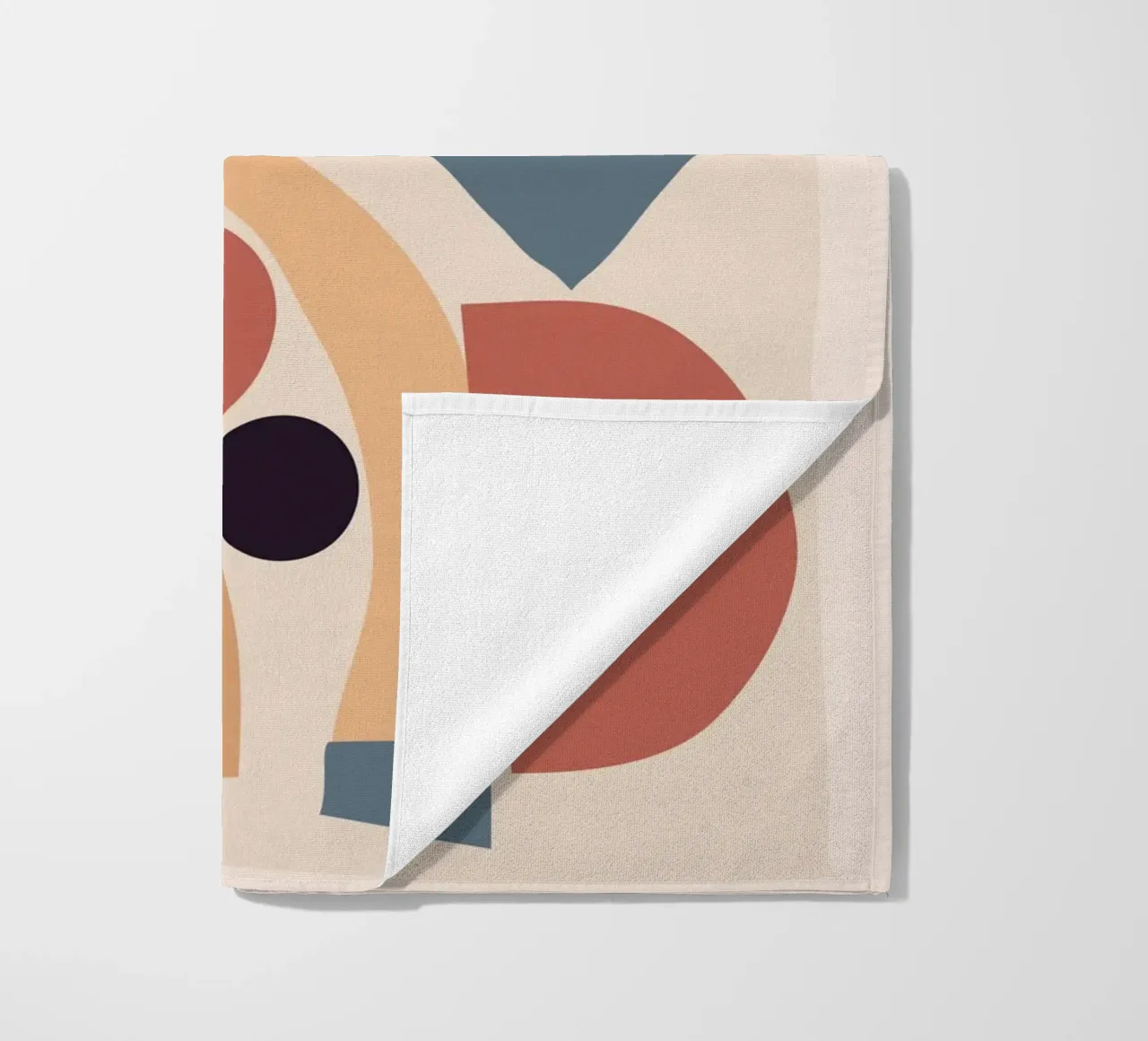 Forme astratte morbide 02 telo mare da ThingDesign