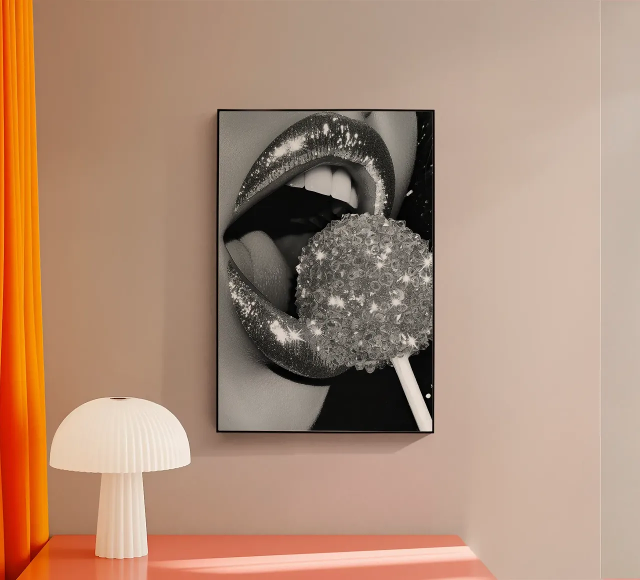 glitter glam plexiglass da NICE CHOICE