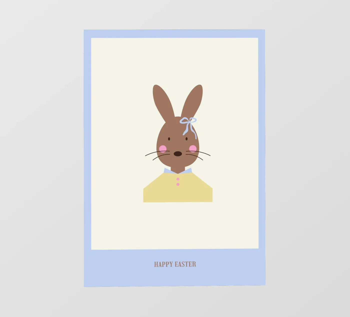 Happy Easter backlit folie van janamossmann