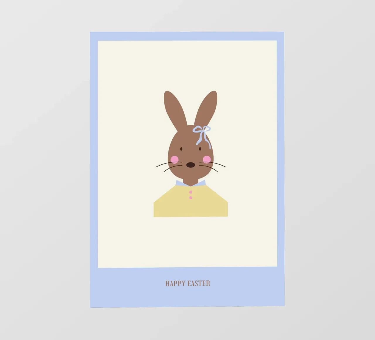 Happy Easter fotobehang van janamossmann