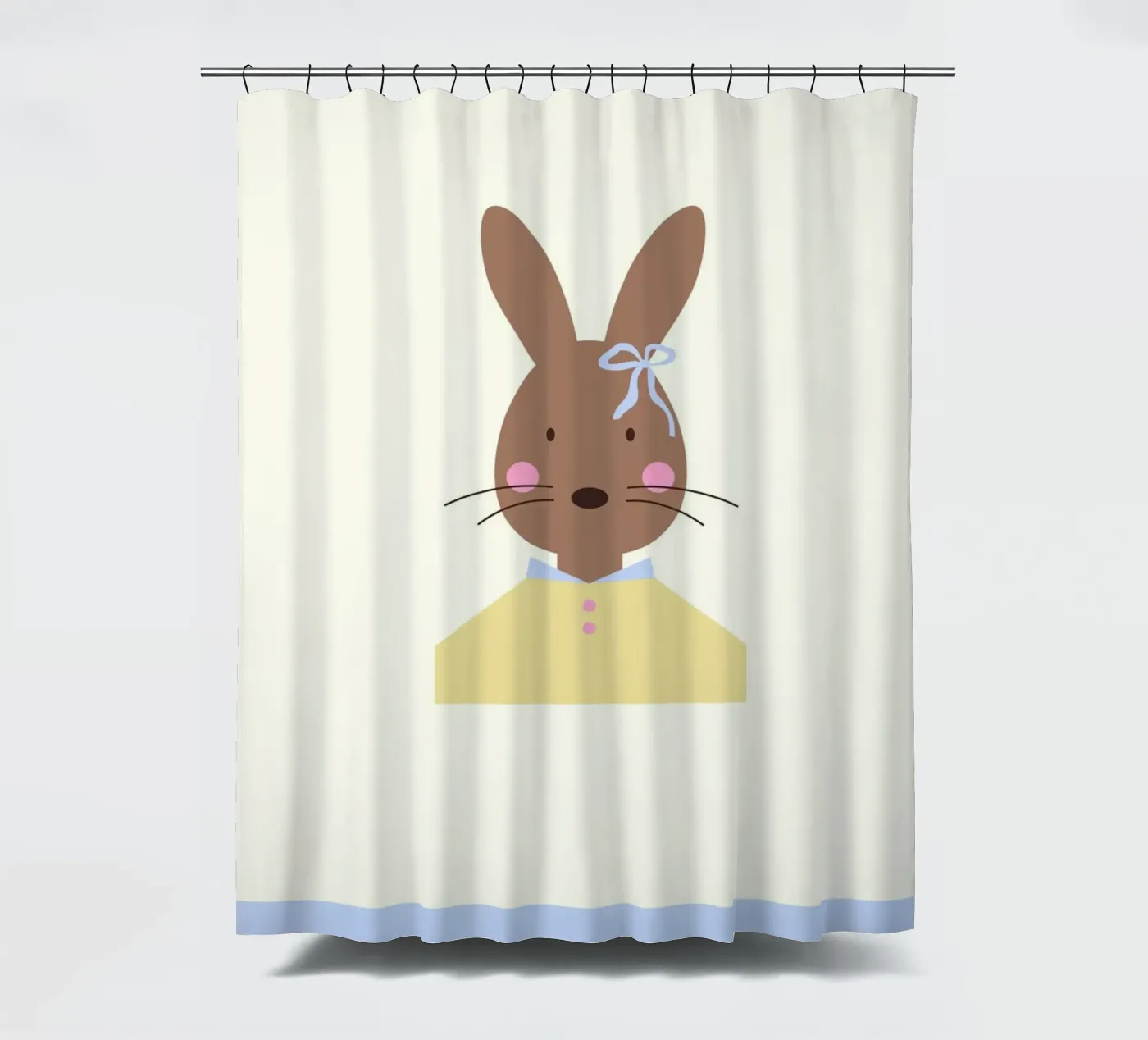 Happy Easter Duschvorhang von janamossmann