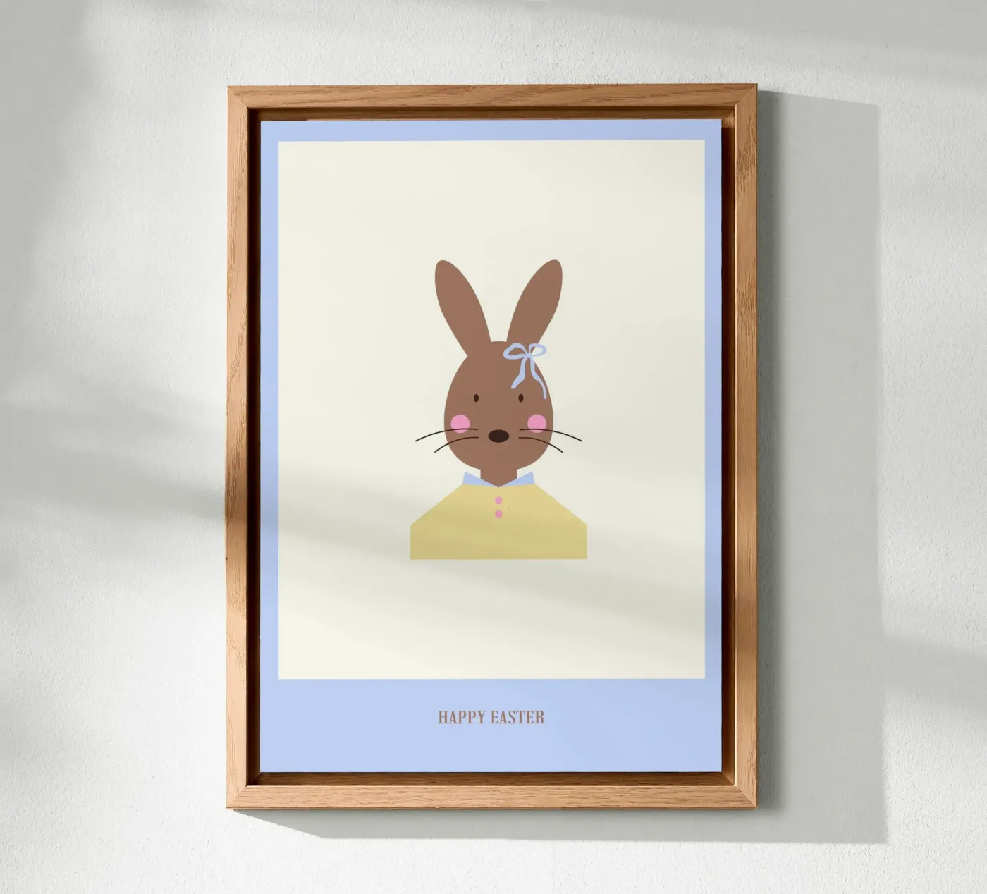 Happy Easter alluminio dibond da janamossmann