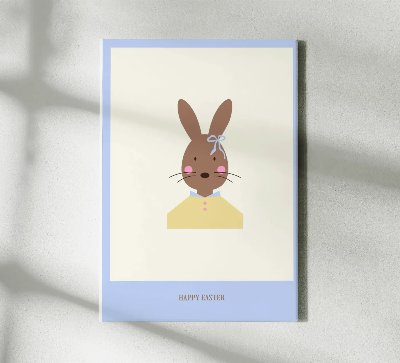 Happy Easter canvas van janamossmann