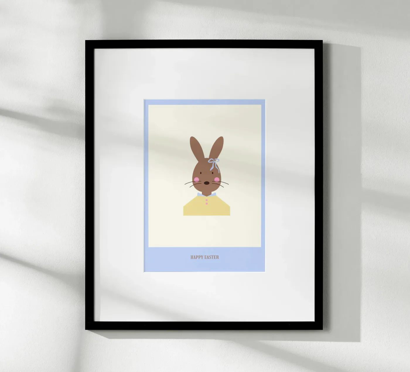 Happy Easter poster van janamossmann