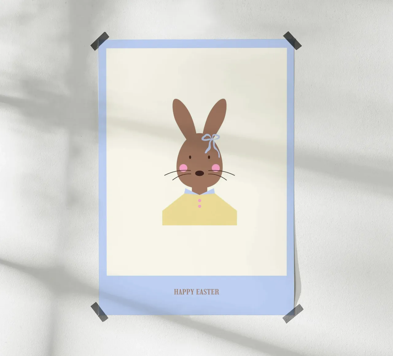 Happy Easter poster de janamossmann