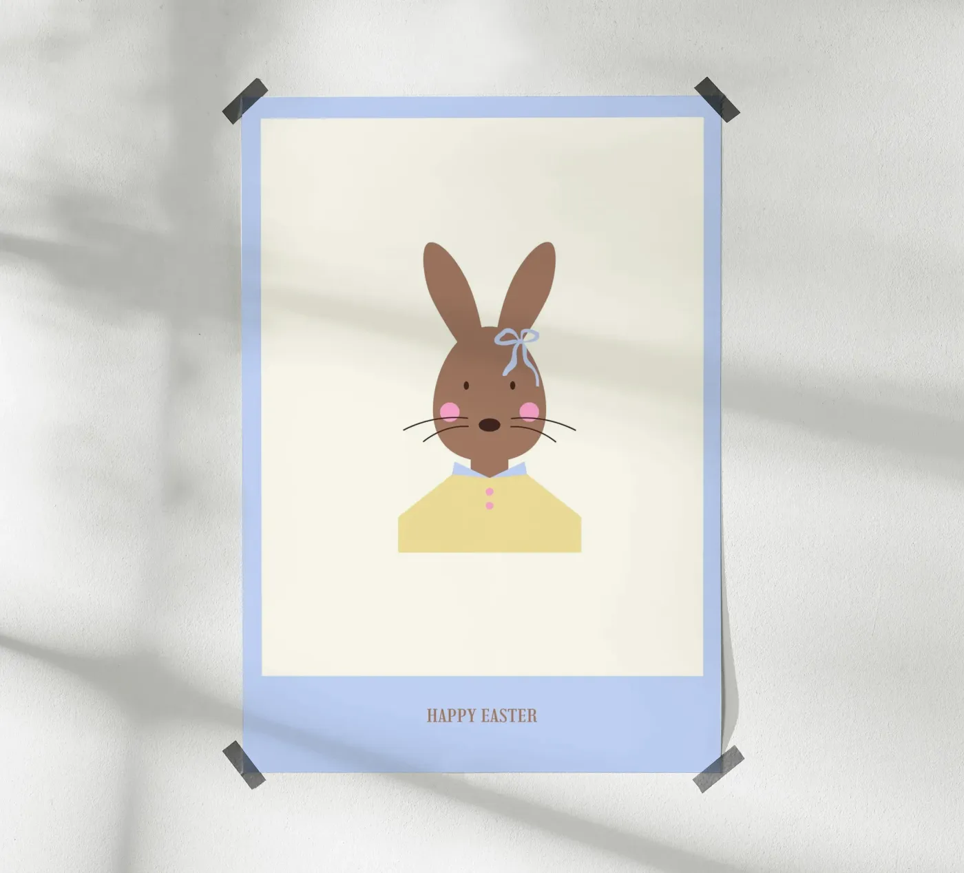 Happy Easter poster van janamossmann