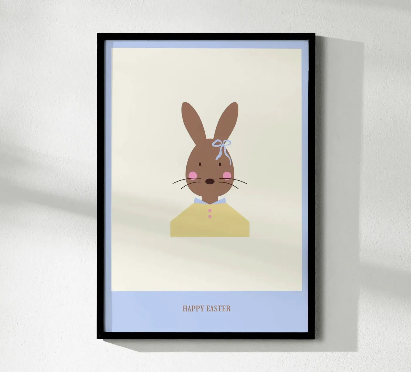 Happy Easter poster van janamossmann