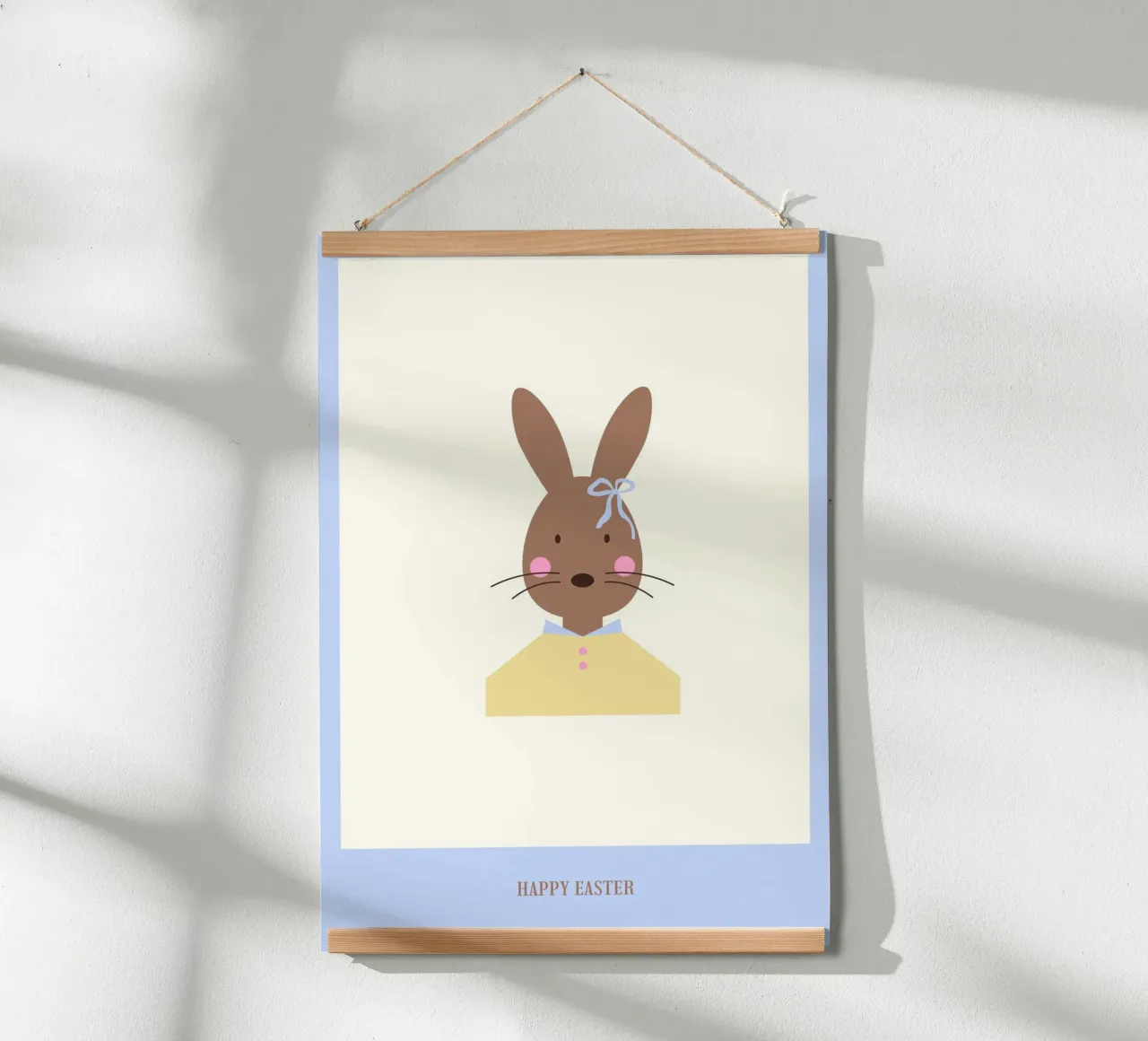 Happy Easter poster de janamossmann