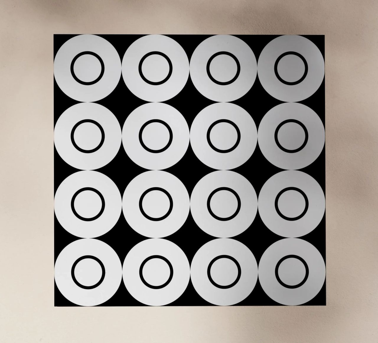 Retro Minimalist Geometrical Design pellicola backlit da good-vibes