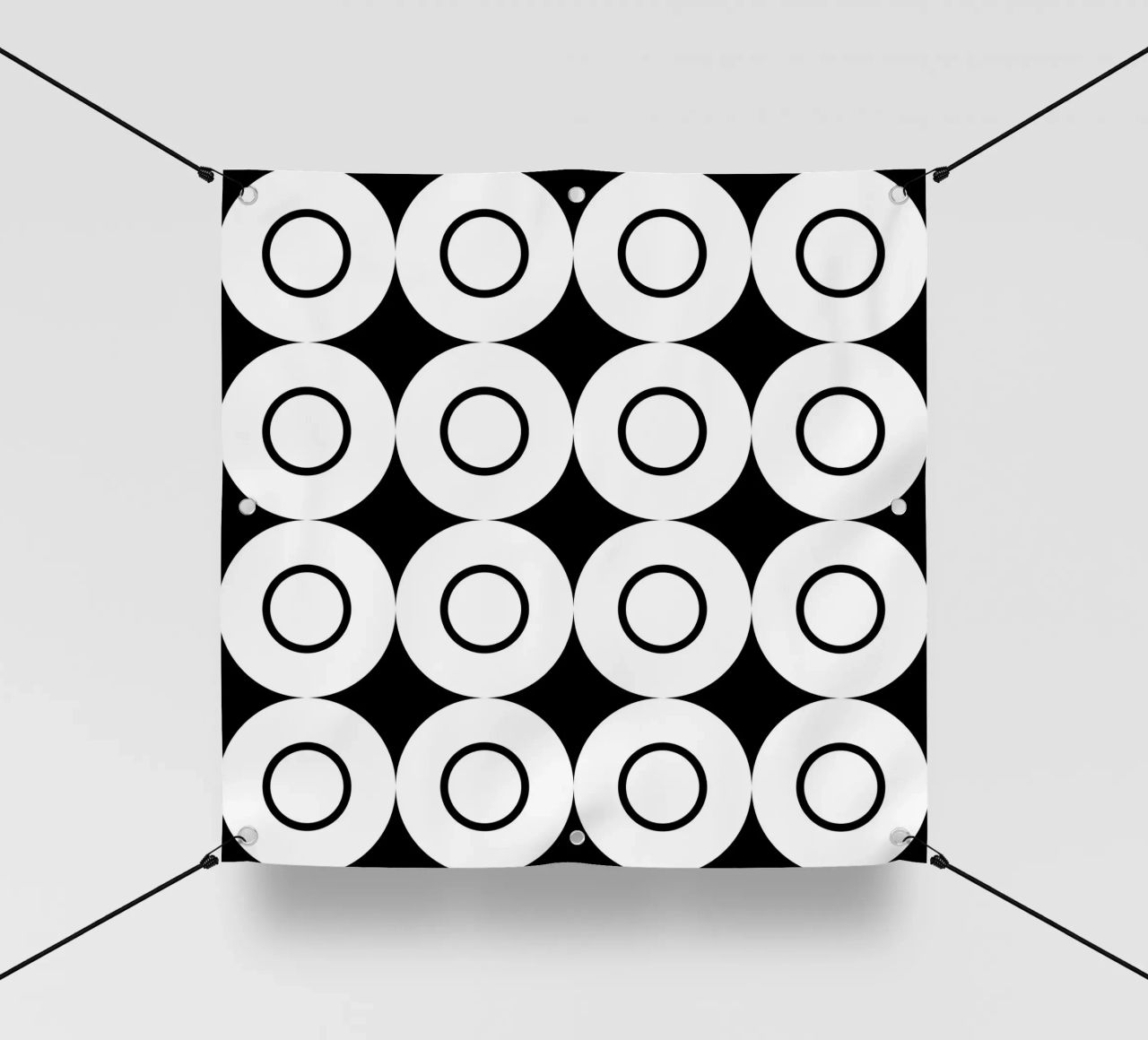 Retro Minimalist Geometrical Design telo in pvc da good-vibes