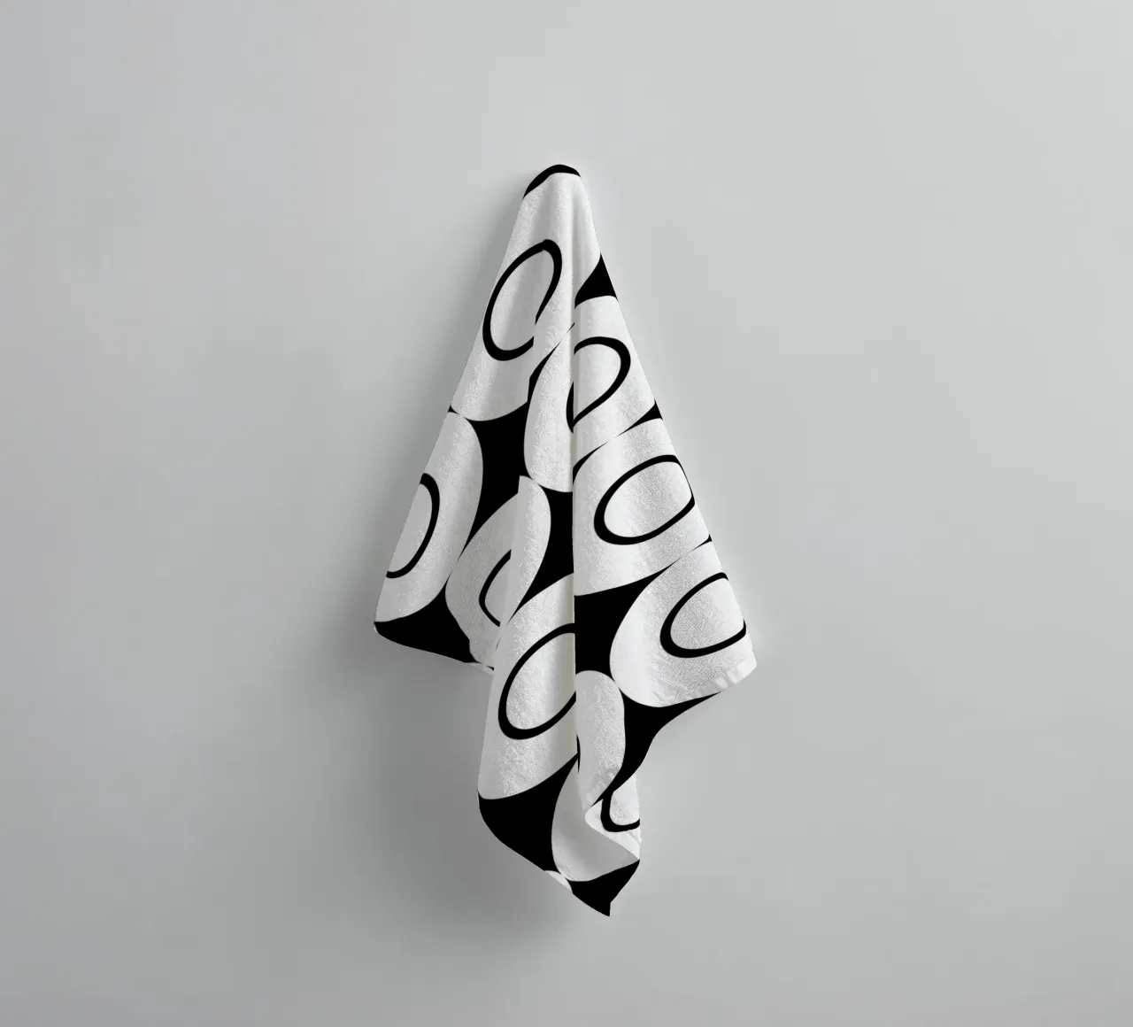 Retro Minimalist Geometrical Design asciugamano da bagno da good-vibes