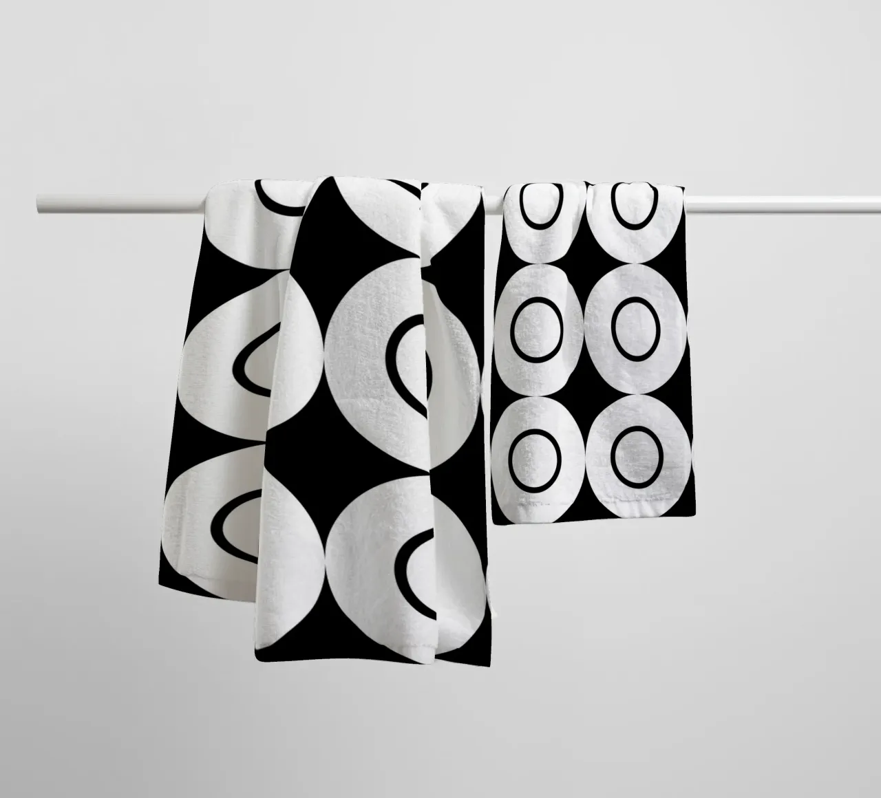 Retro Minimalist Geometrical Design asciugamano da bagno da good-vibes