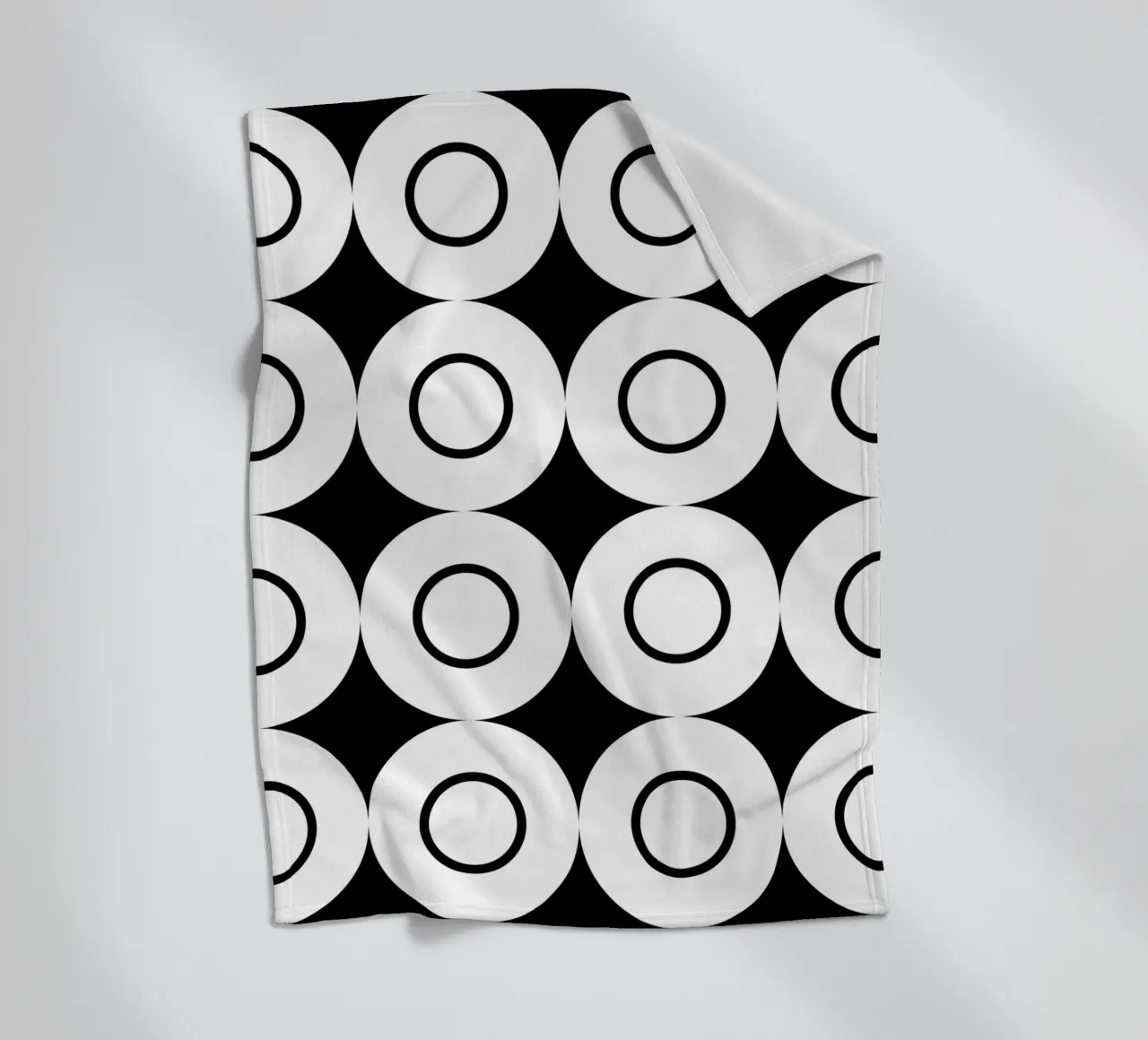 Retro Minimalist Geometrical Design coperta in pile da good-vibes